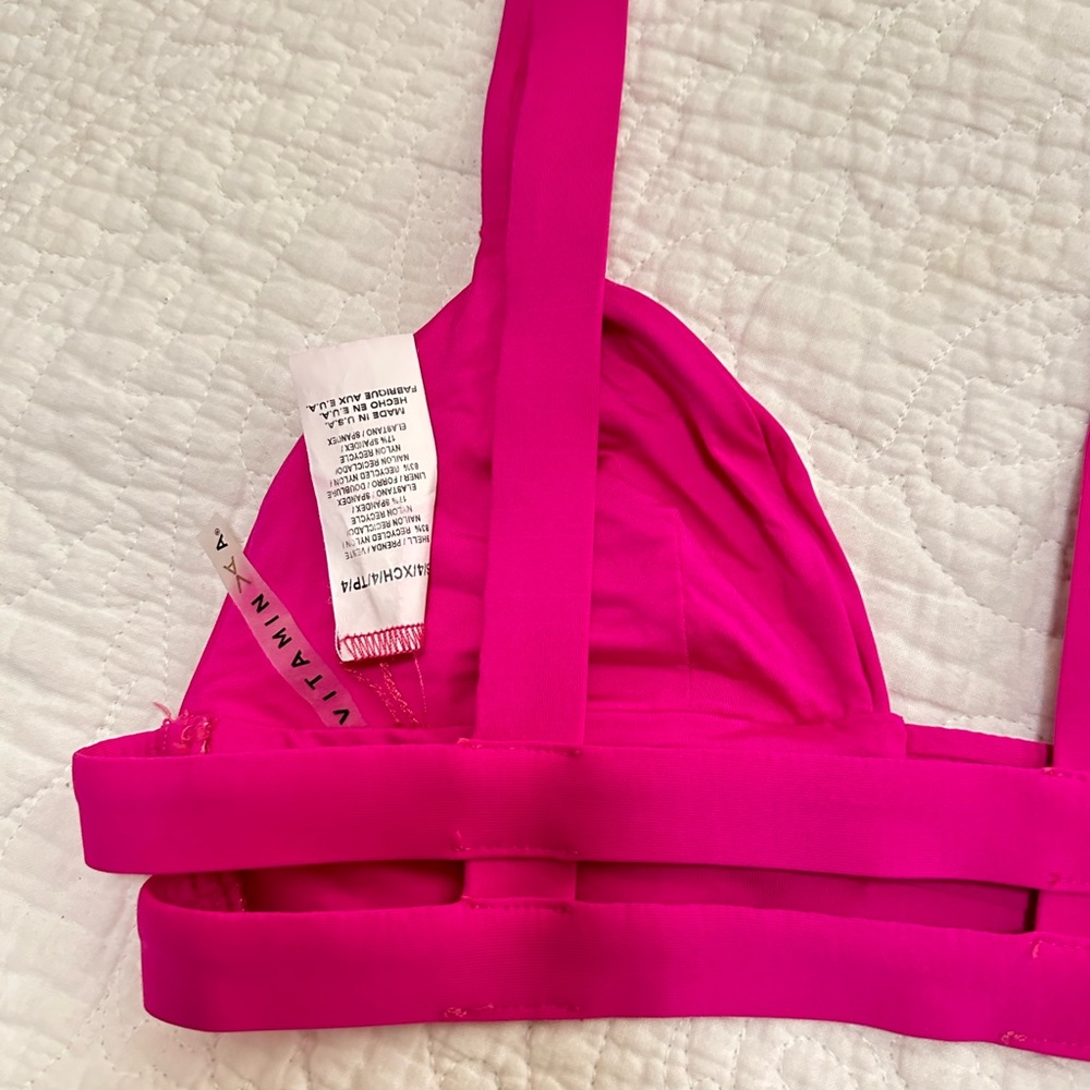 VITAMIN A SWIM TOP - Picture 2 of 4